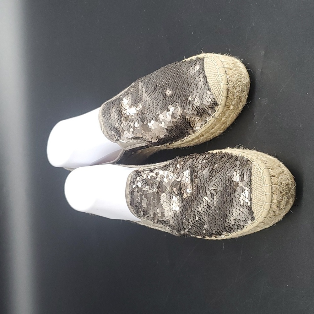 Baldinini Trend Sequined Slip-on Loafers Size EU 40, US 10